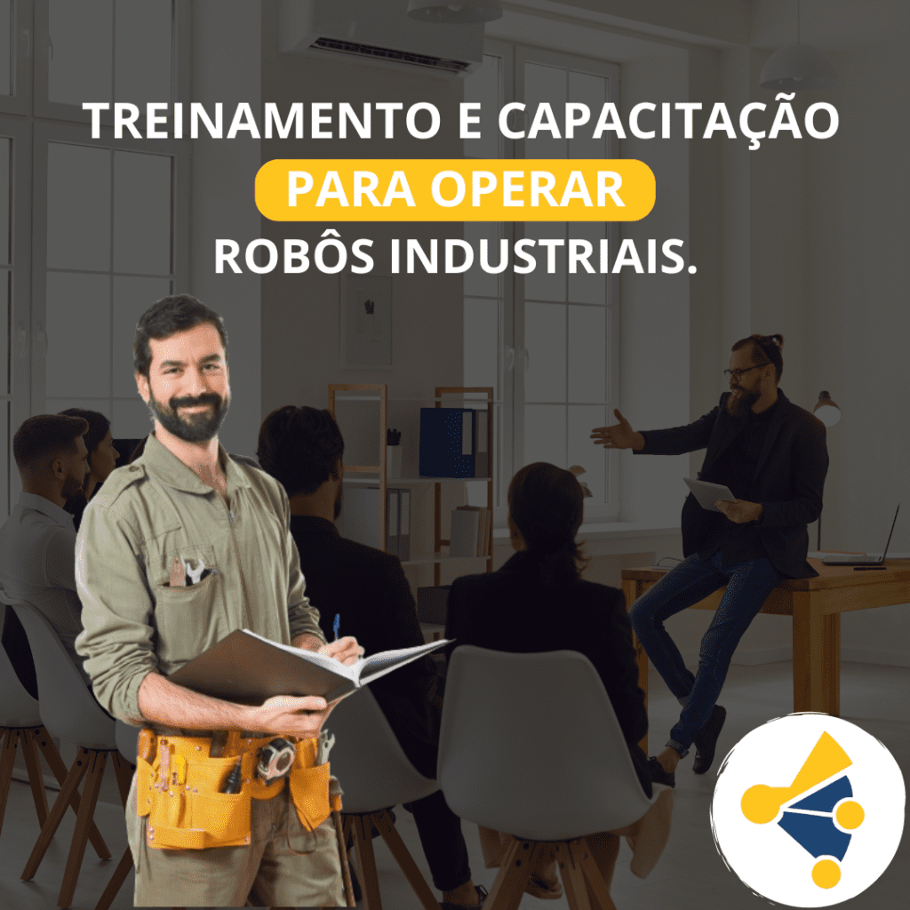 Treinamento e capacitação para operar robôs industrial